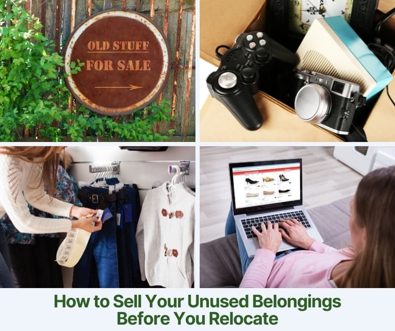 How to Sell Your Belongings Before You Relocate